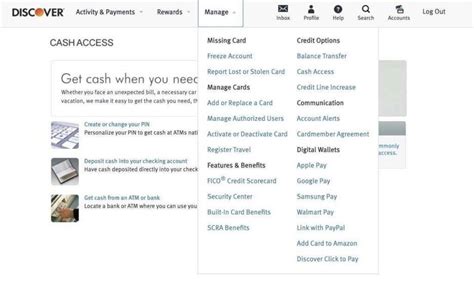 How To Do Cash Advance On Discover Card